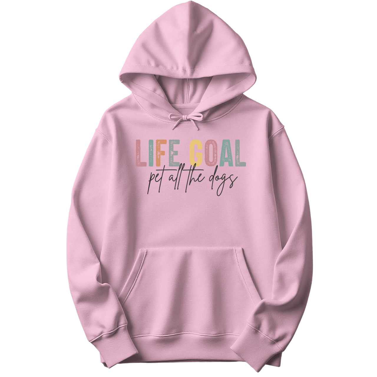 Life Goal Pet All The Dogs Hoodie