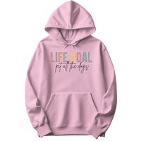 Life Goal Pet All The Dogs Hoodie