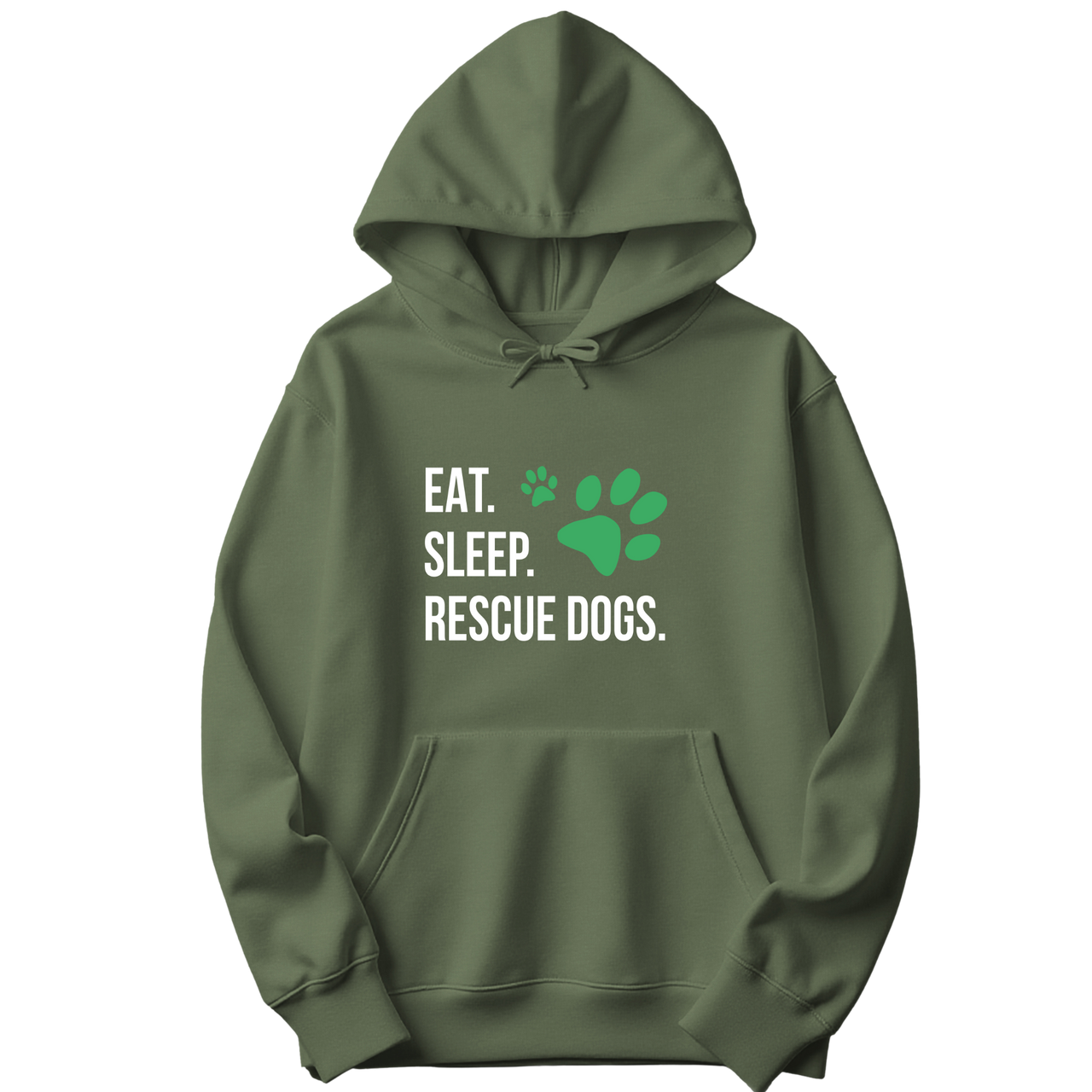 Eat. Sleep. Rescue Dogs. Hoodie