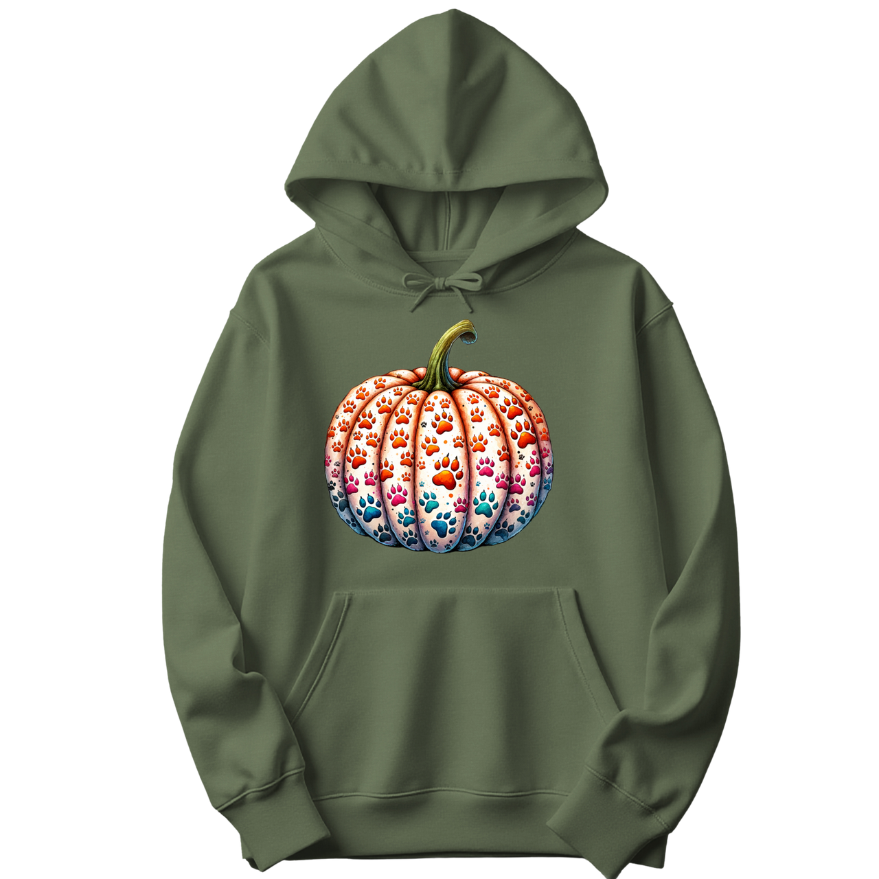 Thankful and Dogful Pumpkin Hoodie