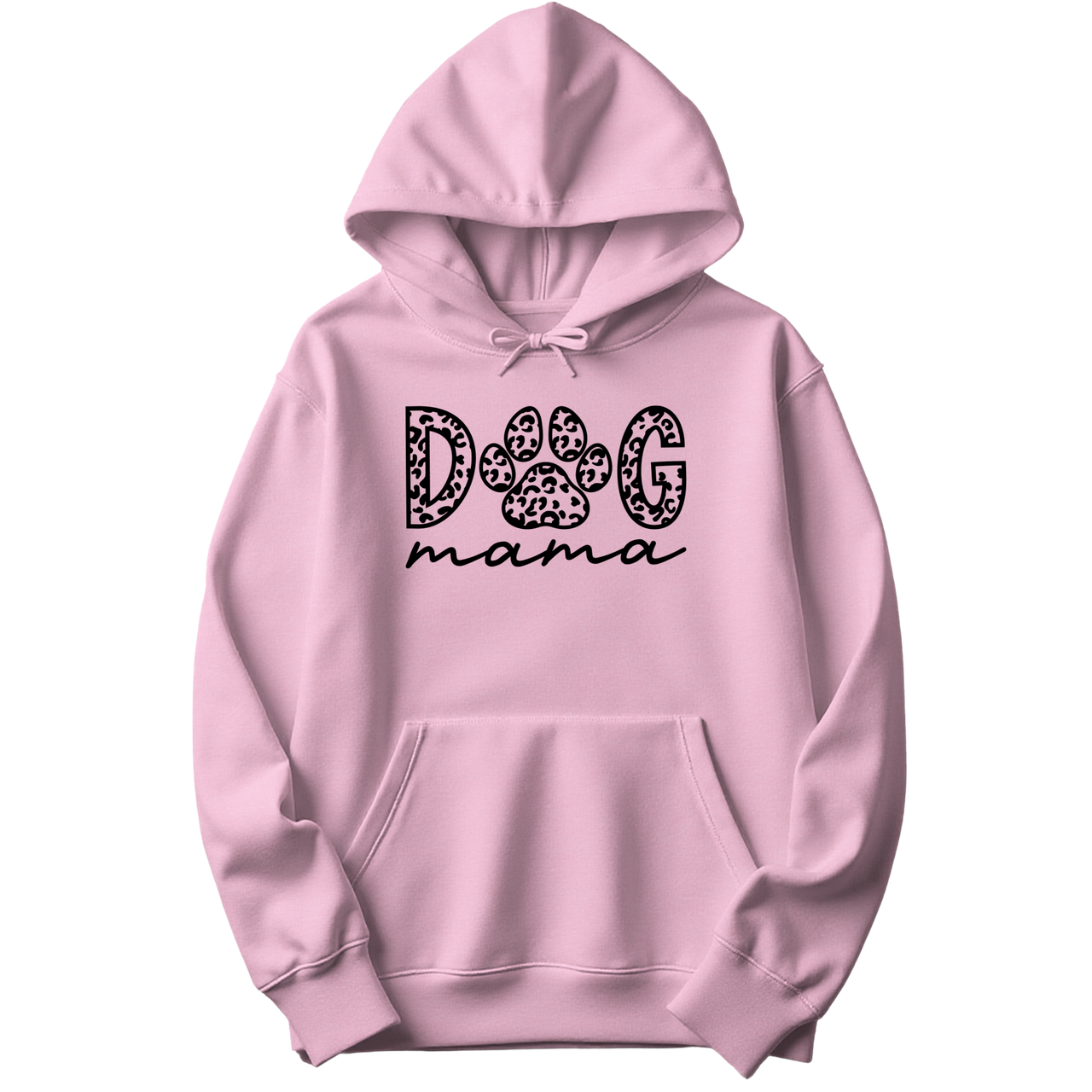 Dog Mama Paw Print Hoodie