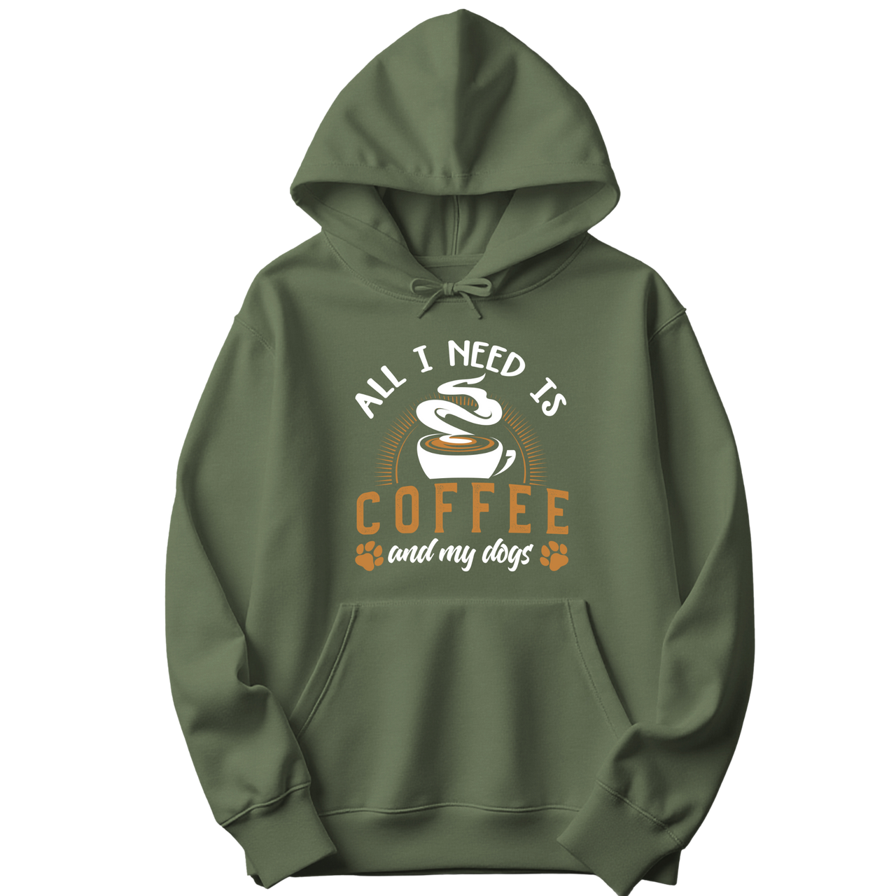 All I Need Is Coffee & My Dogs Hoodie