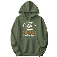 All I Need Is Coffee & My Dogs Hoodie