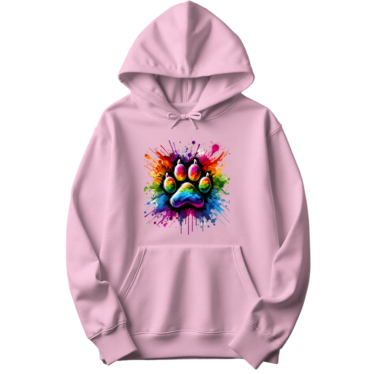 Paw Splainter Paw Print Hoodie