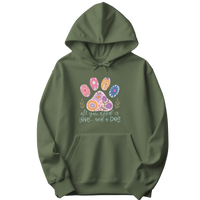 All You Need Is Love And A Dog Hoodie