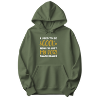 I Used To Be Cool Now I'm Just My Dogs Snack Dealer Hoodie