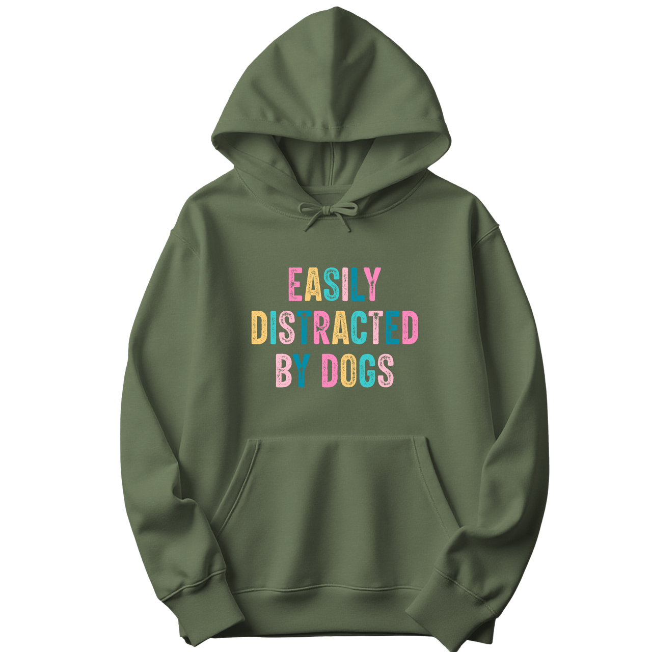 Easily Distracted By Dogs Hoodie