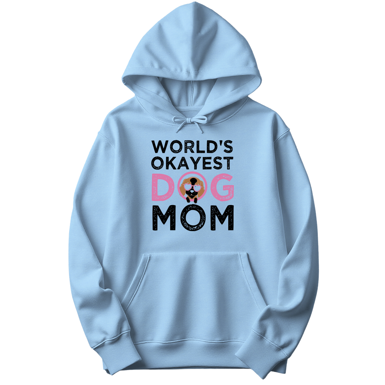 World's Okayest Dog Mom Hoodie