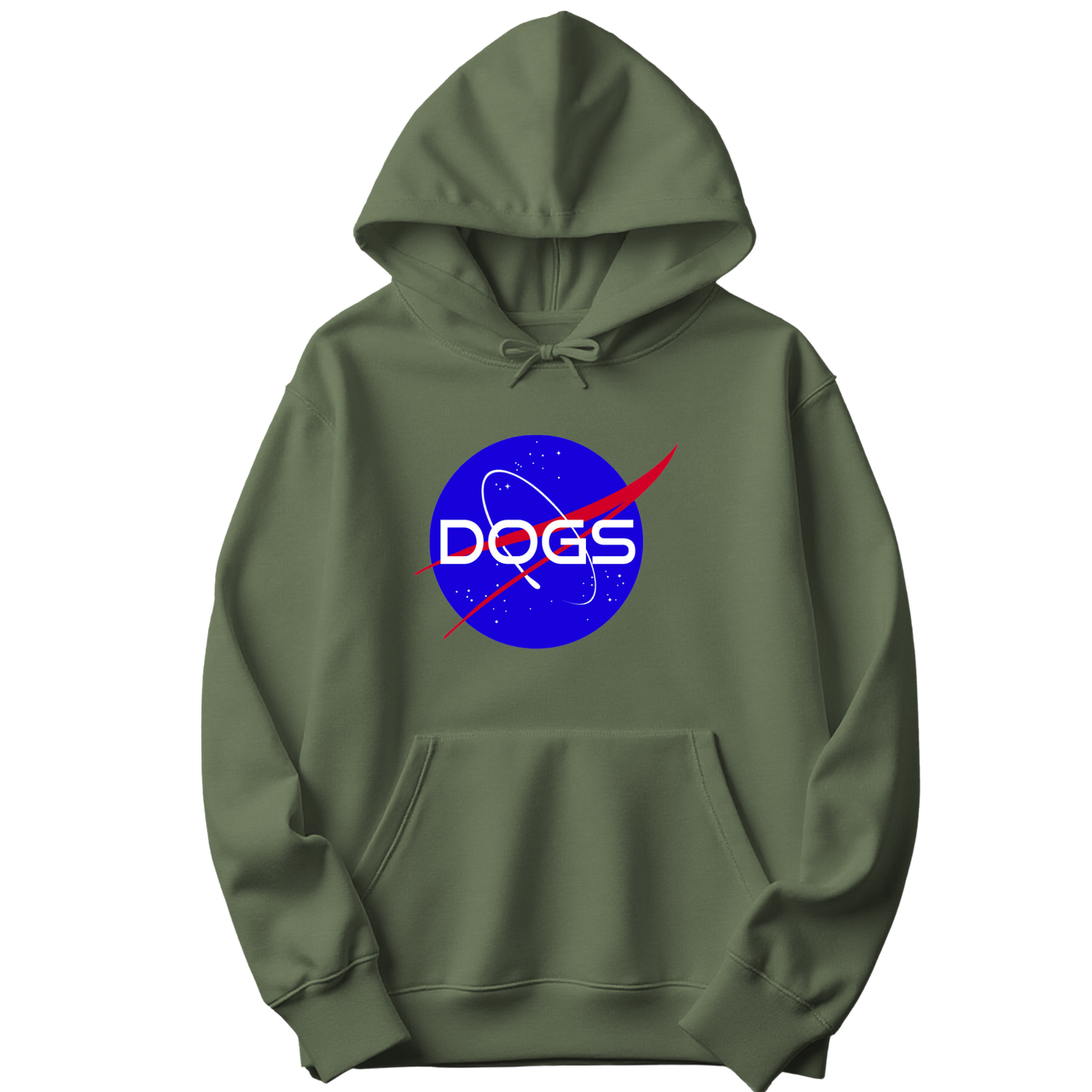 Dogs NASA Parody Hoodie