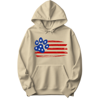 Paws Stars And Stripes Hoodie