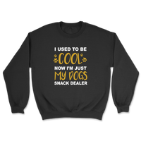 I Used To Be Cool Now I'm Just My Dogs Snack Dealer Sweatshirt