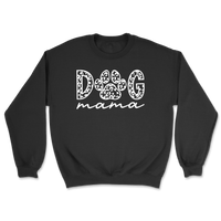Dog Mama Paw Print Sweatshirt