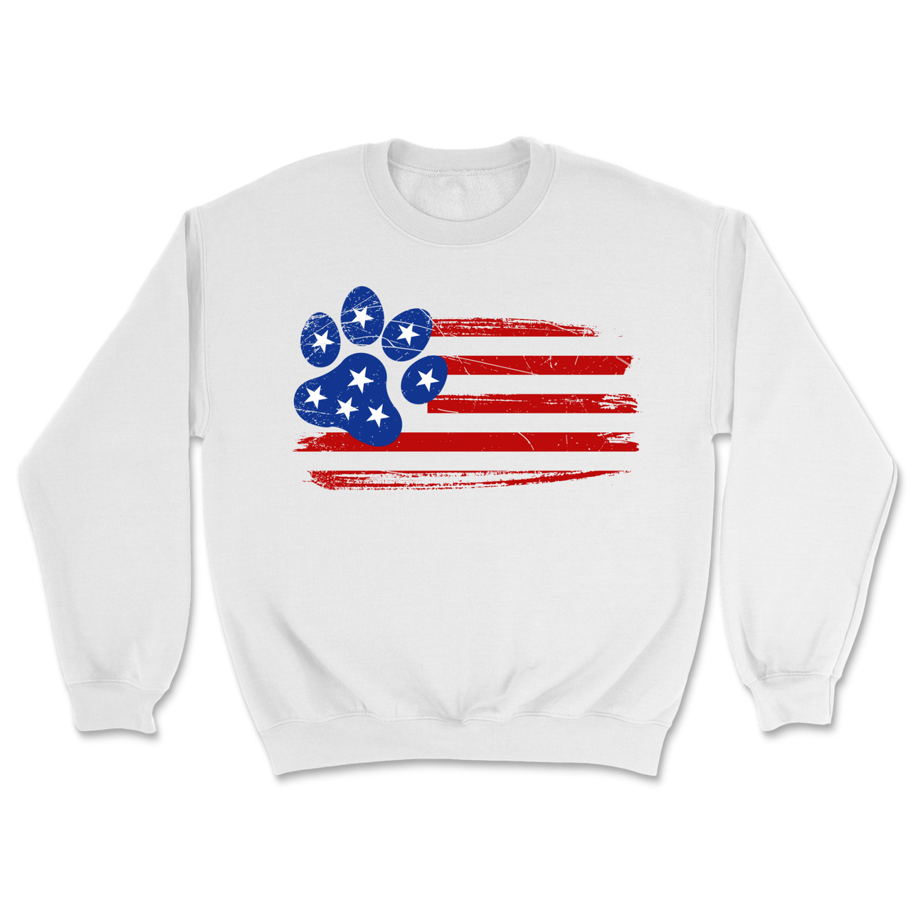 Paws Stars And Stripes Sweatshirt