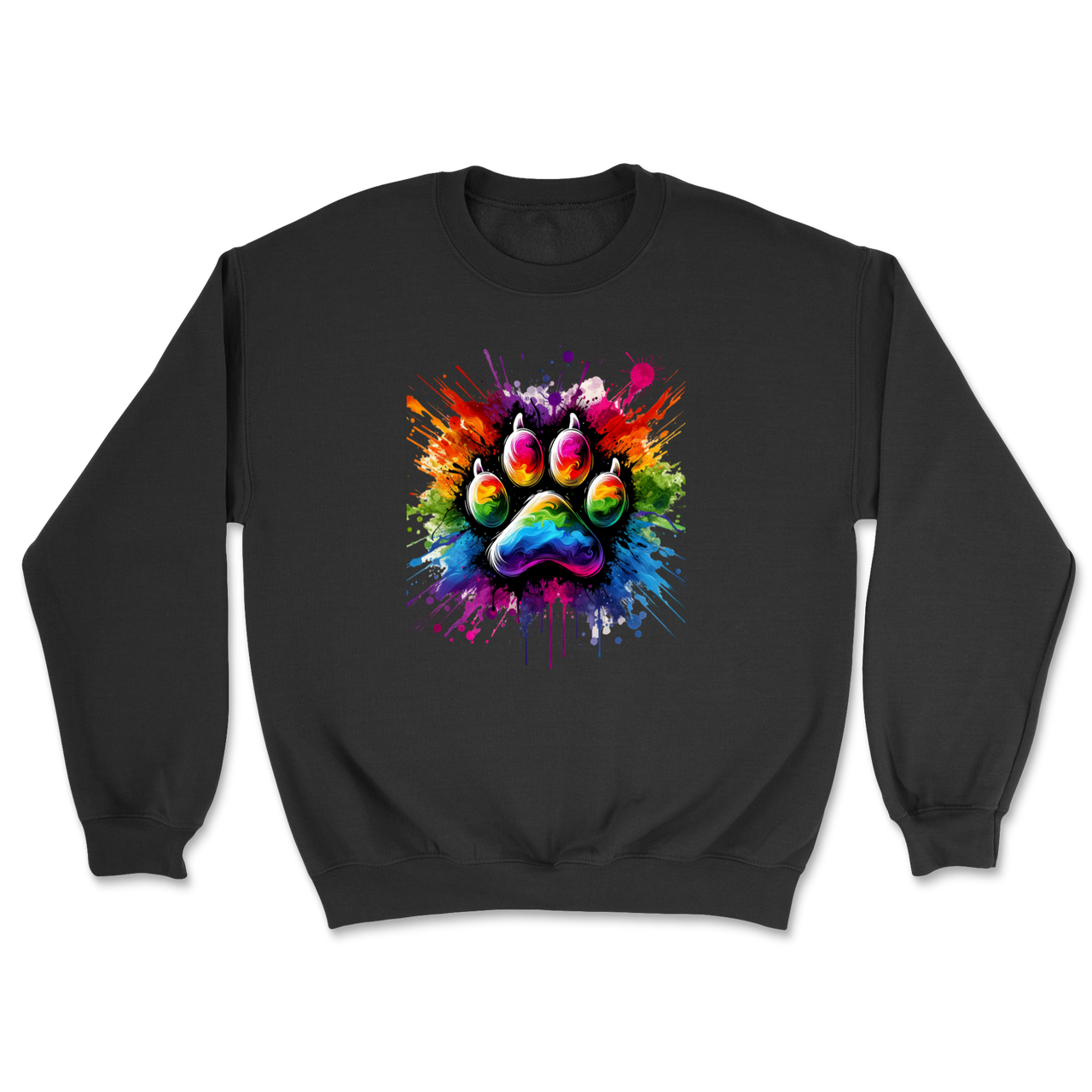 Paw Splainter Paw Print Sweatshirt