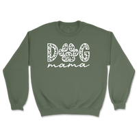 Dog Mama Paw Print Sweatshirt