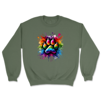 Paw Splainter Paw Print Sweatshirt