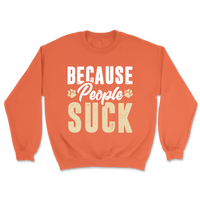 Dogs Over People Paw Print Sweatshirt