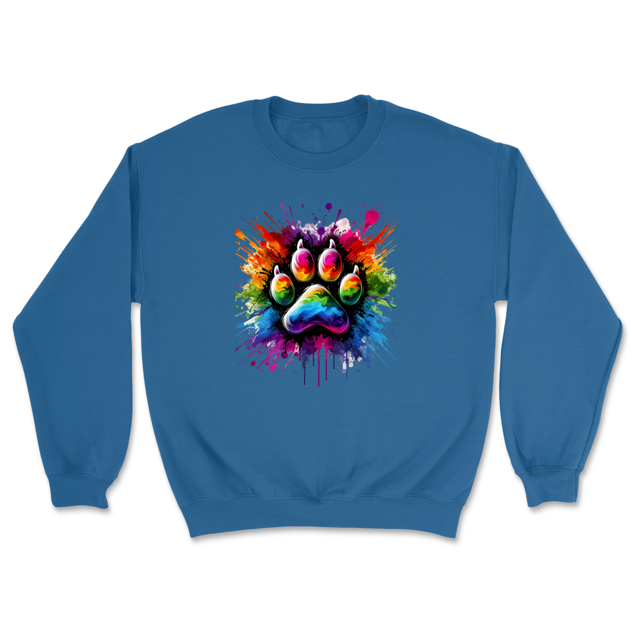 Paw Splainter Paw Print Sweatshirt