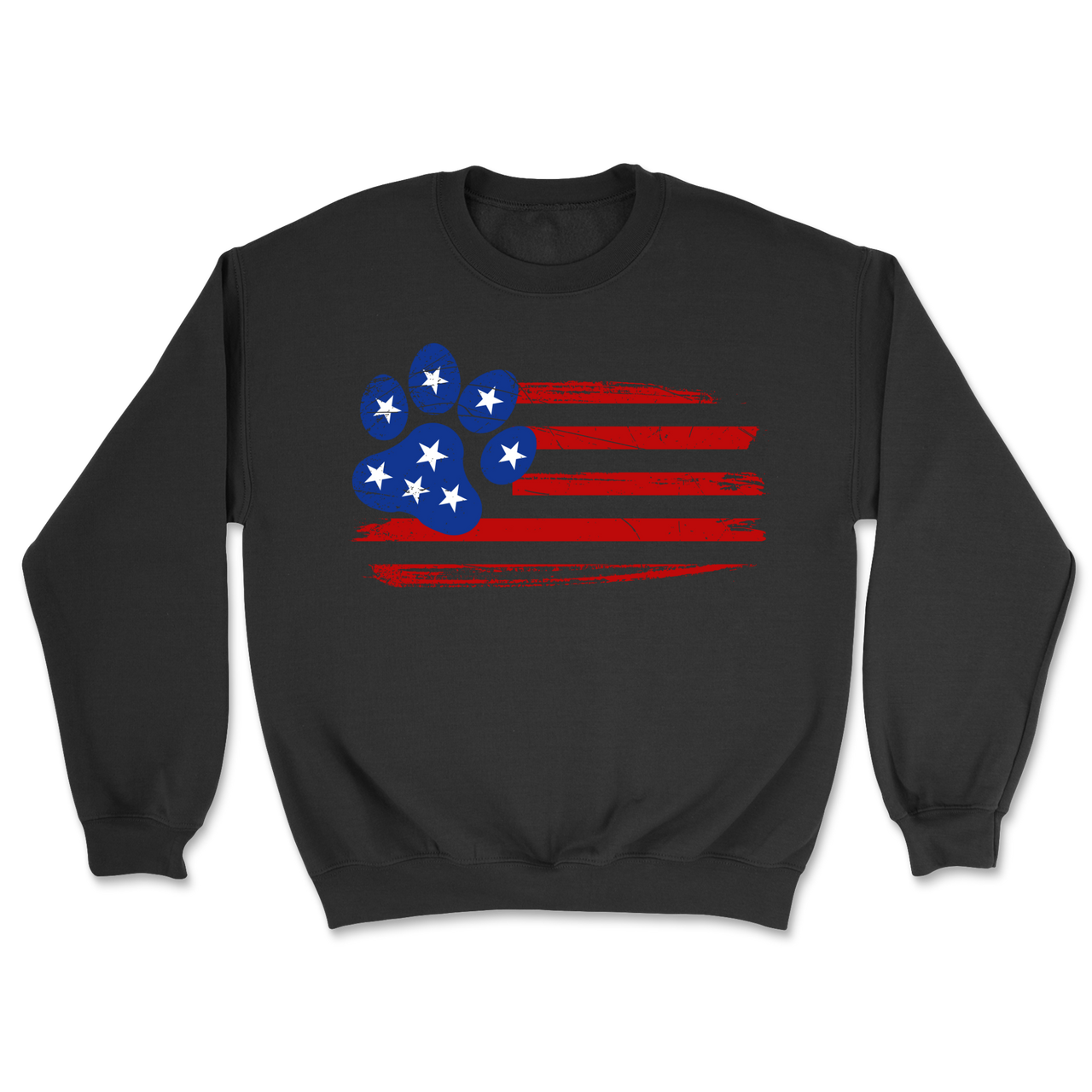 Paws Stars And Stripes Sweatshirt