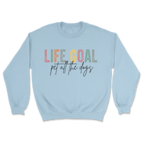 Life Goal Pet All The Dogs Sweatshirt