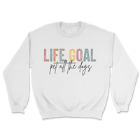 Life Goal Pet All The Dogs Sweatshirt