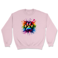 Paw Splainter Paw Print Sweatshirt