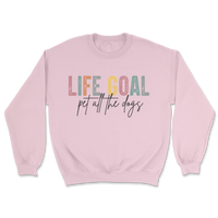 Life Goal Pet All The Dogs Sweatshirt