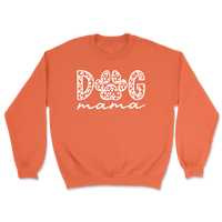 Dog Mama Paw Print Sweatshirt