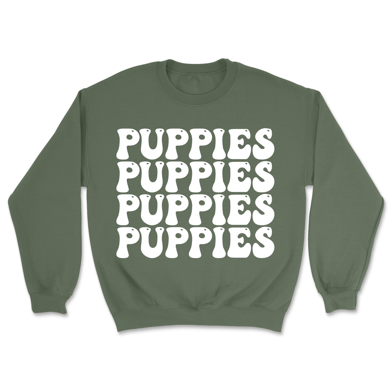 Peace, Love & Puppies - Sweatshirt