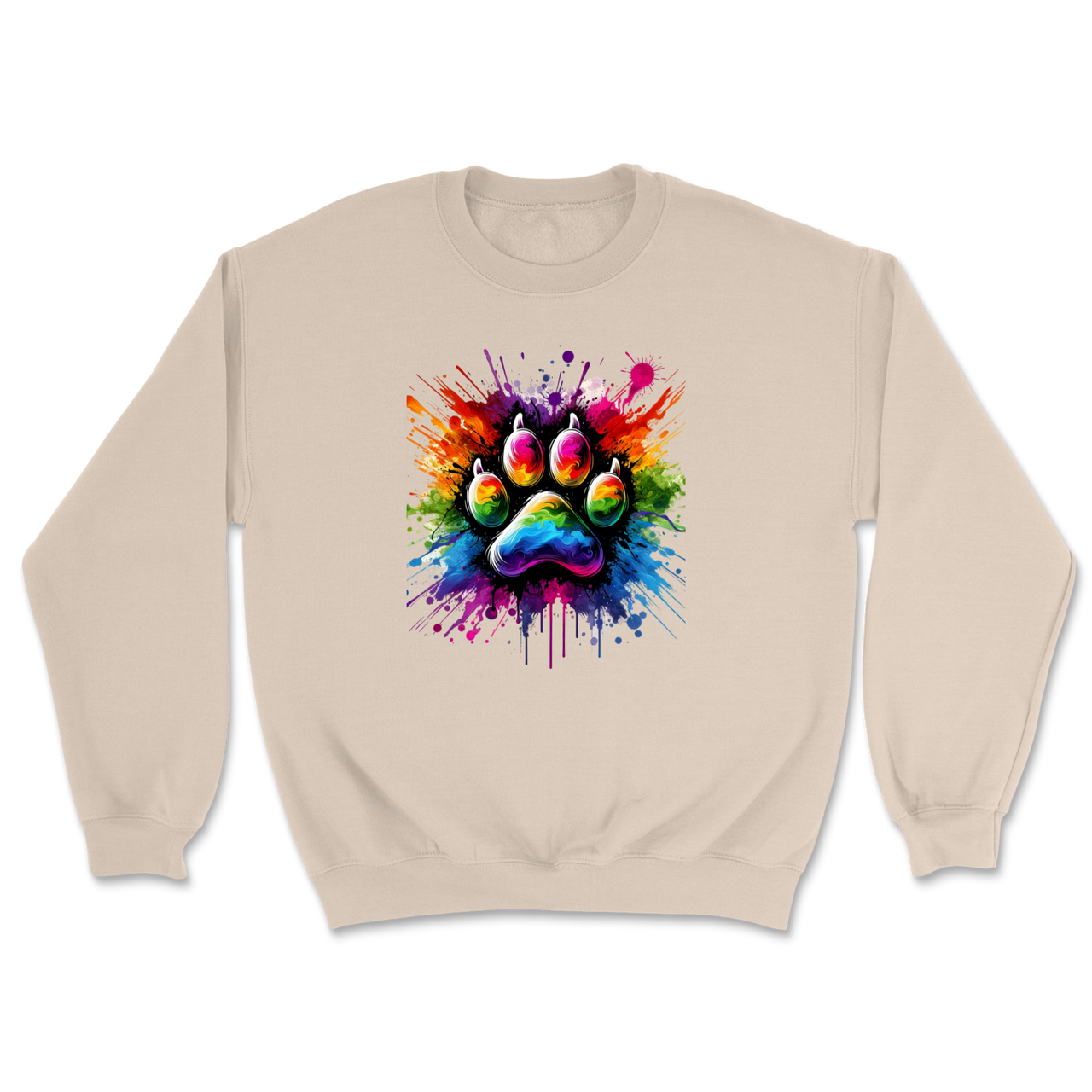Paw Splainter Paw Print Sweatshirt