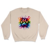 Paw Splainter Paw Print Sweatshirt
