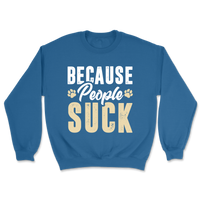 Dogs Over People Paw Print Sweatshirt