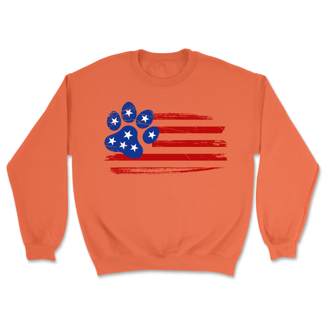 Paws Stars And Stripes Sweatshirt