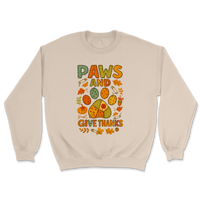 Paws and Give Thanks Sweatshirt