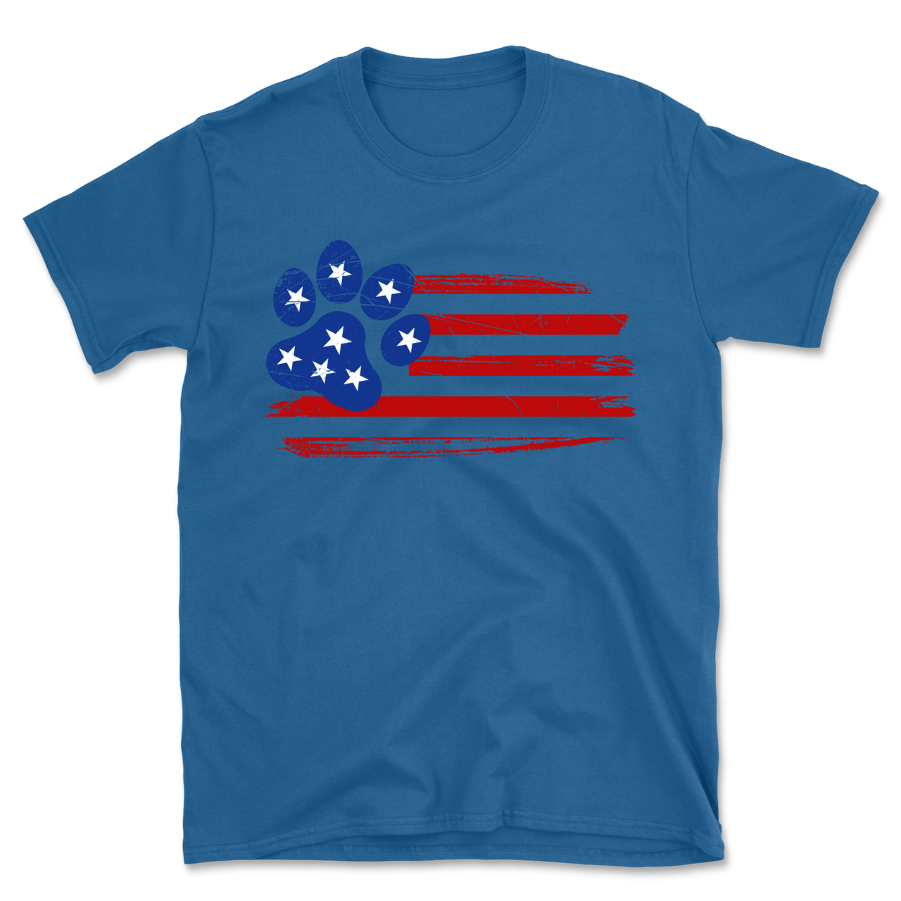 Paws Stars And Stripes T-Shirt