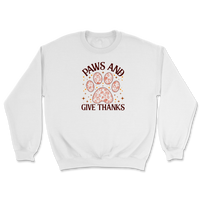 Autumn Paw Print Sweatshirt