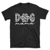 Dog Mama Paw Print T-Shirt