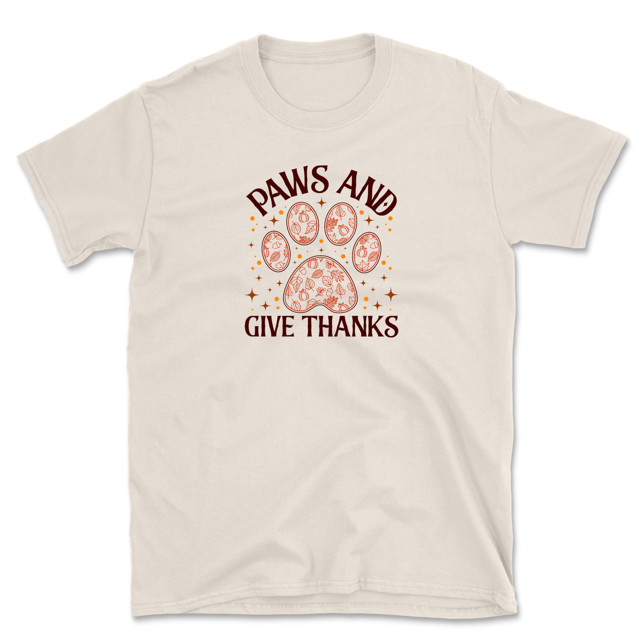 Autumn Paw Print T-Shirt