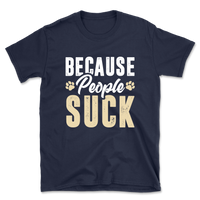 Dogs Over People Paw Print T-Shirt