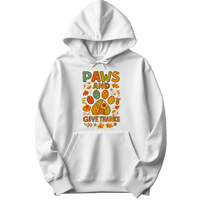 Paws and Give Thanks Hoodie