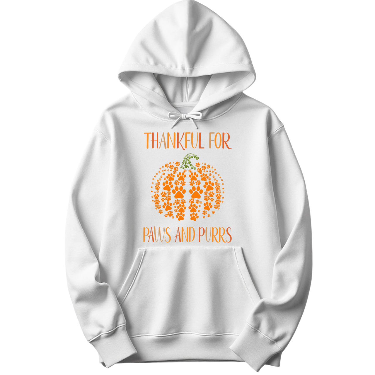 Thankful For Paws and Purrs Hoodie