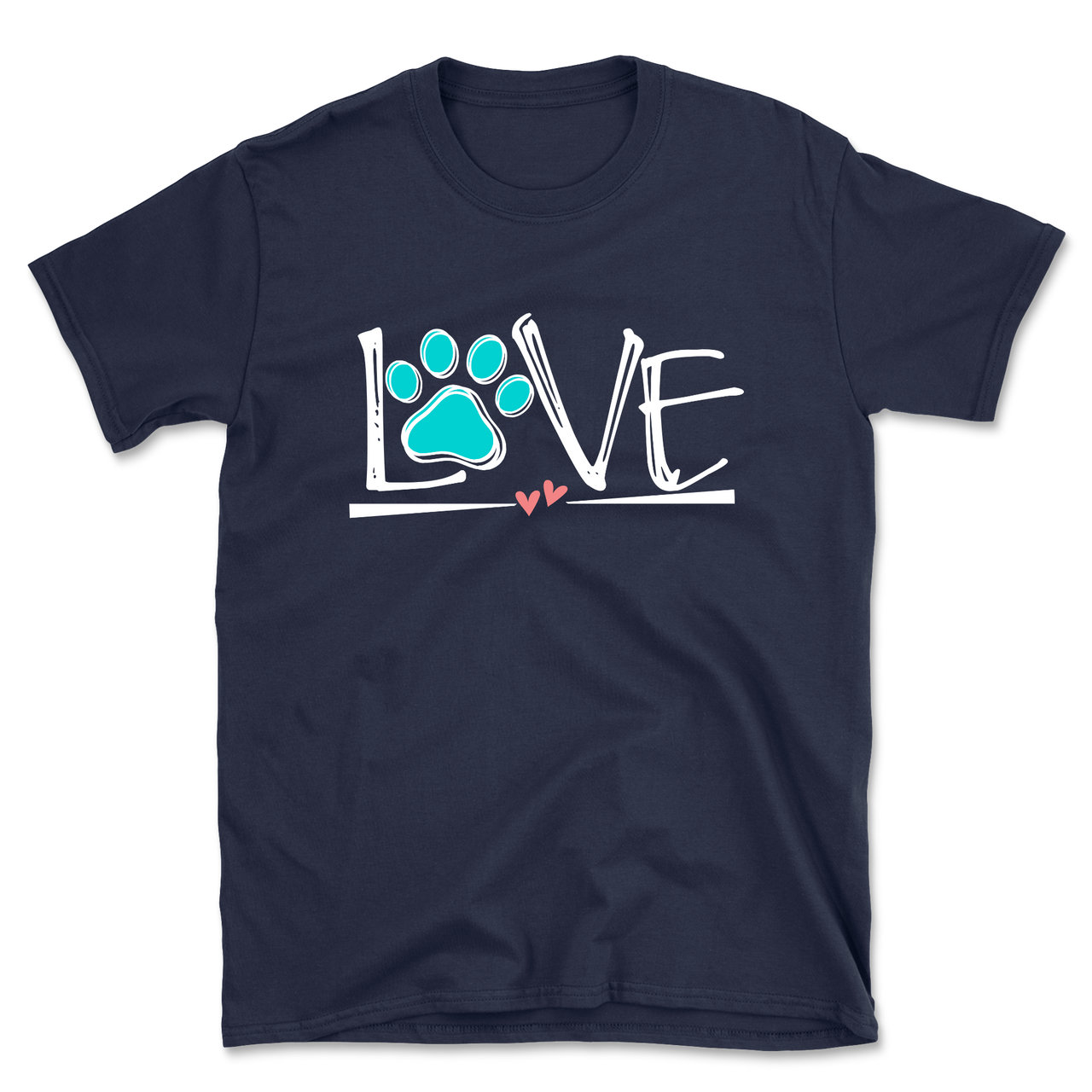 Love In Every Paw Print T-Shirt