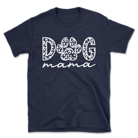 Dog Mama Paw Print T-Shirt