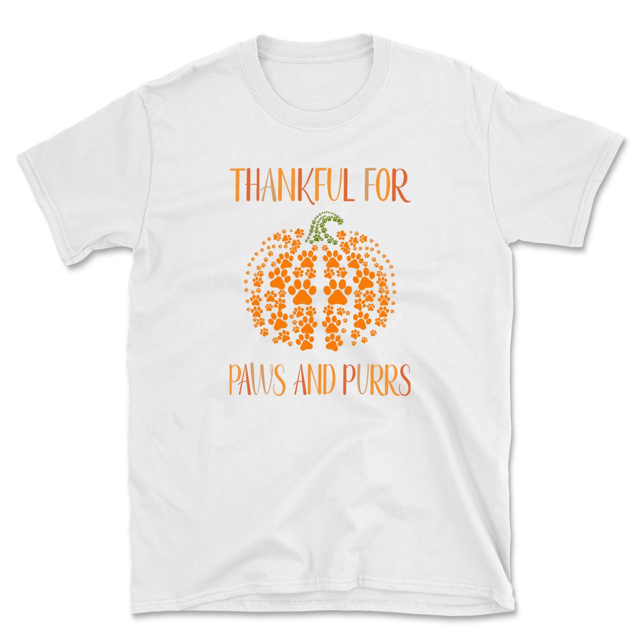 Thankful For Paws and Purrs T-Shirt
