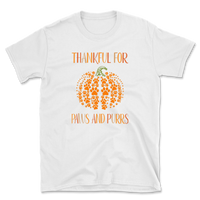 Thankful For Paws and Purrs T-Shirt