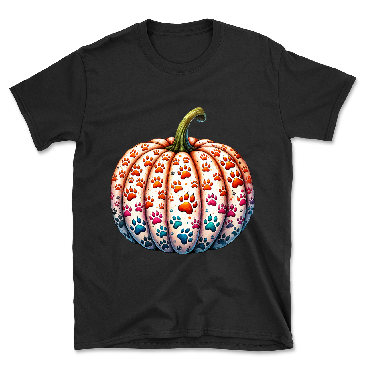 Thankful and Dogful Pumpkin T-Shirt