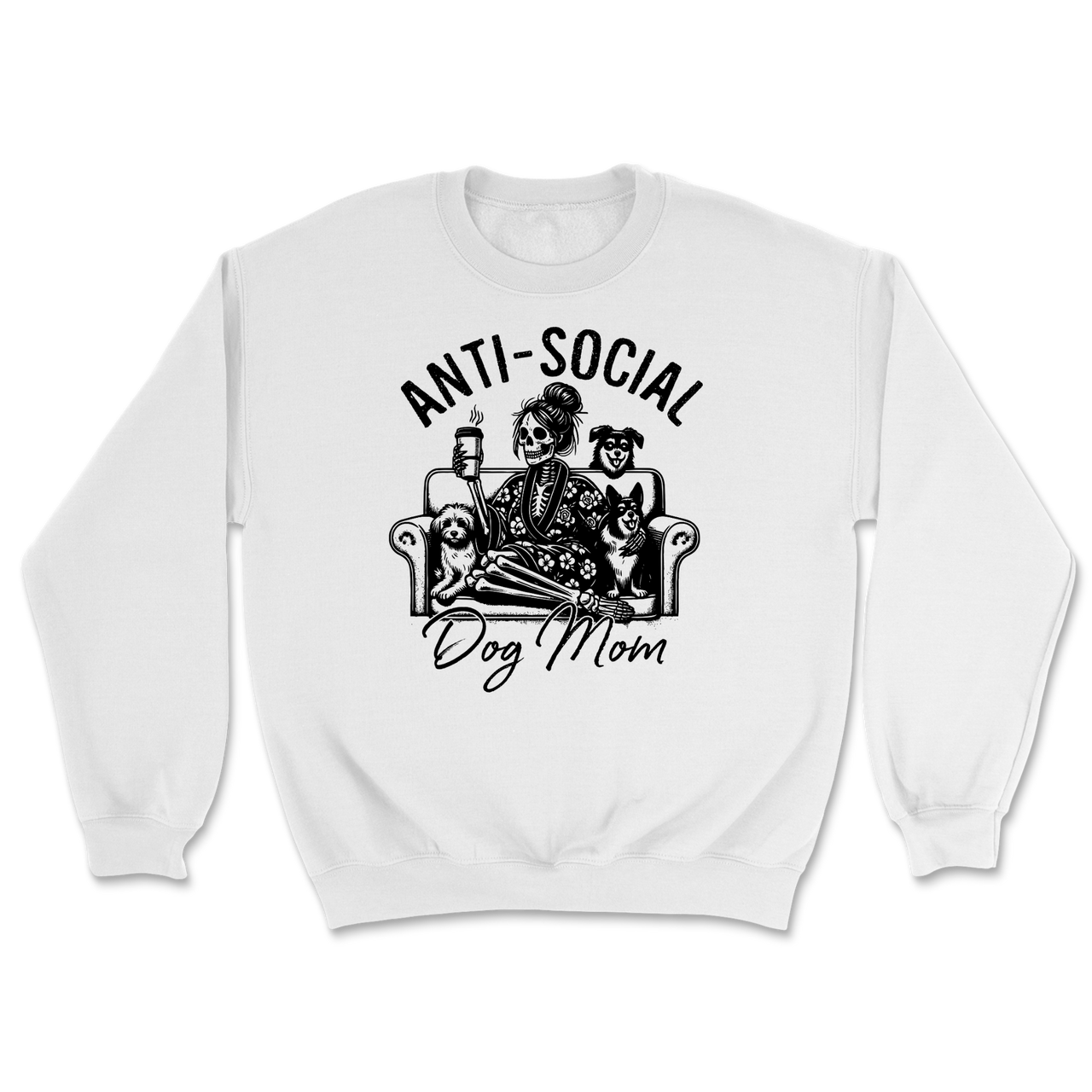 Anti-Social Dog Mom Sweatshirt