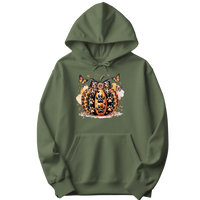 Dog Paw Pumpkin Hoodie