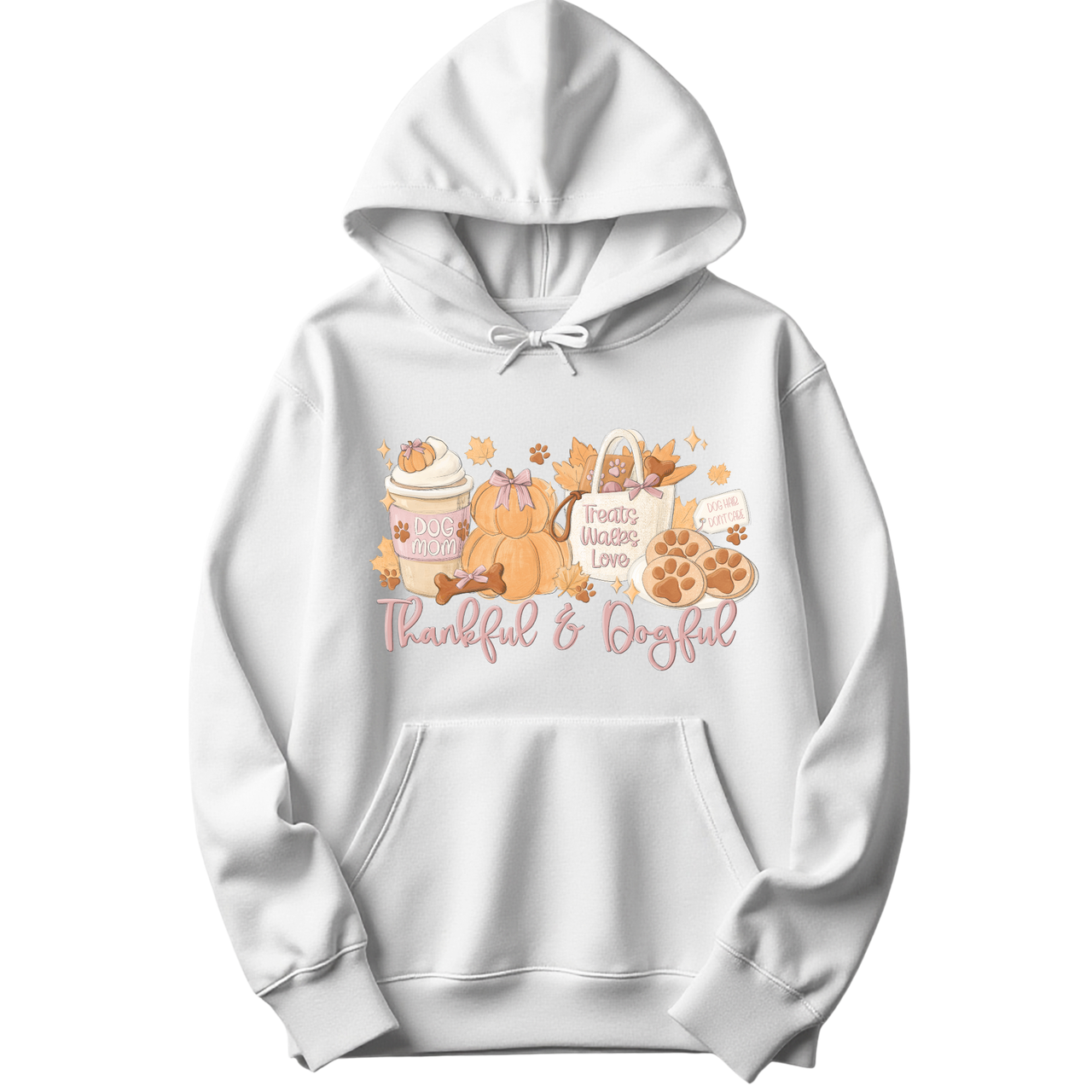 Thankful and Dogful Hoodie