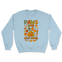 Paws and Give Thanks Sweatshirt